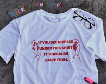 Boob Shirt / Free The Nipple TShirt / Funny Feminist Shirt / Women Empowerment / Equality Shirt / Trendy Women Shirt / Sarcastic Shirt