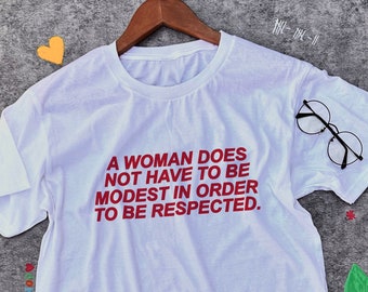 Feminism Shirt / Equality Shirt / Kindness Shirt / Women's Shirt / Gift For Her / Trendy Shirts / Aesthetic Shirt / Women Clothes