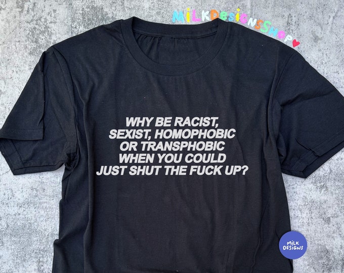 LGBT Shirt / Ally Shirt / Gay Shirt / Lesbian Shirt / Bisexual Shirt / Trans Shirt / Aesthetic Statement Tee / Gift For Her / Gift For Him