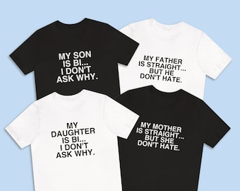 Proud Bisexual Shirt: LGBT Pride Matching Shirts