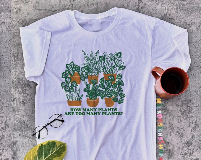 Plant Shirt / Aesthetic Shirt / Nature Shirt / Plant Lover Gifts / Gift For Plant Lover / Botanical Shirt / Cottagecore Shirt