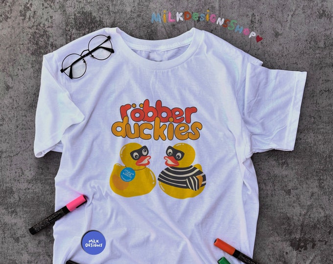 Rubber Duck Shirt / Funny T Shirt / Kawaii Shirt / Kawaii Clothing / Kidcore Shirt Aesthetic Trendy Shirt / Gift For Her / Gift For Him