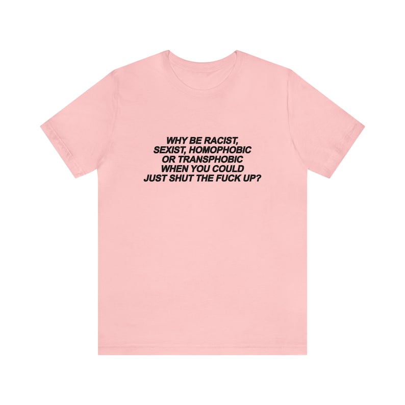 LGBT Shirt / Ally Shirt / Gay Shirt / Lesbian Shirt / Bisexual Shirt / Trans Shirt / Aesthetic Statement Tee / Gift For Her / Gift For Him / LGBT Pride Shirt / Love and Peace Shirt / Aesthetic Shirt / Statement Shirt / Trendy Shirt / Transgender