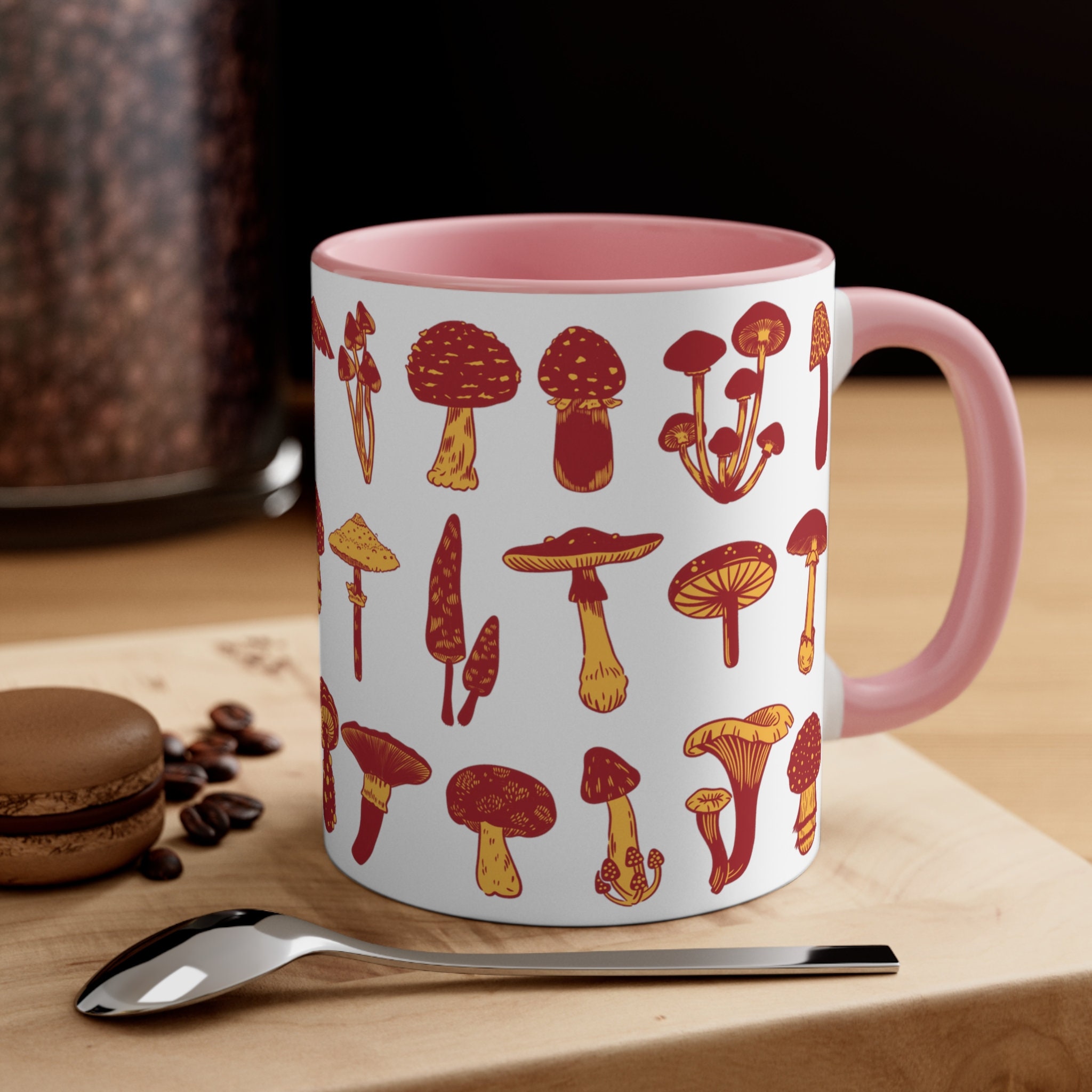 Dark Cottagecore Mushroom ceramic coffee cup Aesthetic Best selling mugs  for her