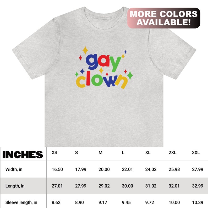 Gay Clown Shirt / Clowncore Aesthetic / Clowncore Shirt / Clowncore Clothing / Gay Gifts / Lesbian Shirt / Queer Shirts / Aesthetic Shirt / Aesthetic Clothing / Gifts For Gay / Gay Shirt / Gift For Lesbians / Queer Gifts / Clown TShirt / Clown Tees