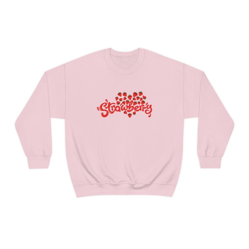 Strawberry Sweatshirt / Kawaii Sweater / Y2K Sweatshirt / Y2K Clothing / Y2K Aesthetic / Retro Sweatshirt / Gift For Her / Gift For Him / Kawaii Aesthetic / Cute Strawberry Sweater / Trendy Sweatshirt Woman / Trendy Woman Clothes / Kawaii Clothing