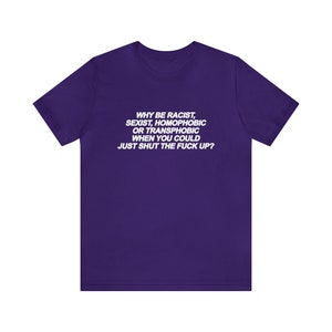 LGBT Shirt / Ally Shirt / Gay Shirt / Lesbian Shirt / Bisexual Shirt / Trans Shirt / Aesthetic Statement Tee / Gift For Her / Gift For Him / LGBT Pride Shirt / Love and Peace Shirt / Aesthetic Shirt / Statement Shirt / Trendy Shirt / Transgender