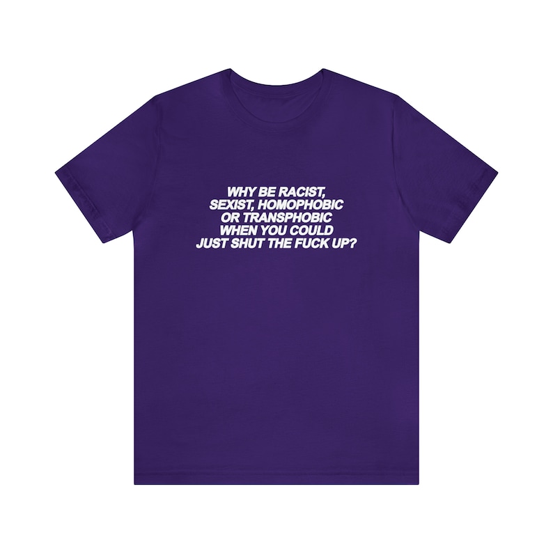 LGBT Shirt / Ally Shirt / Gay Shirt / Lesbian Shirt / Bisexual Shirt / Trans Shirt / Aesthetic Statement Tee / Gift For Her / Gift For Him / LGBT Pride Shirt / Love and Peace Shirt / Aesthetic Shirt / Statement Shirt / Trendy Shirt / Transgender