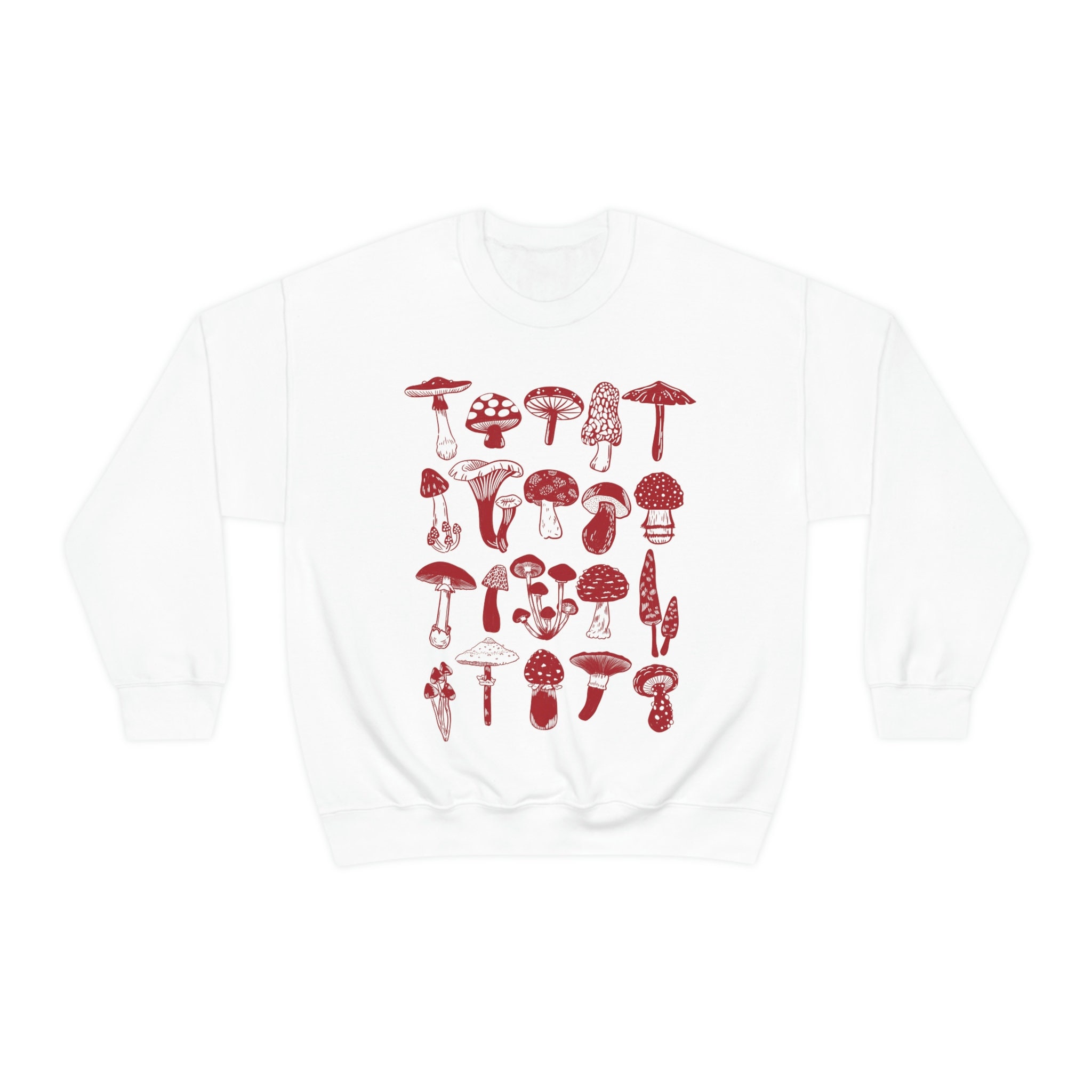 Cottagecore Sweatshirt Mushroom Sweatshirt Mushroom Sweater