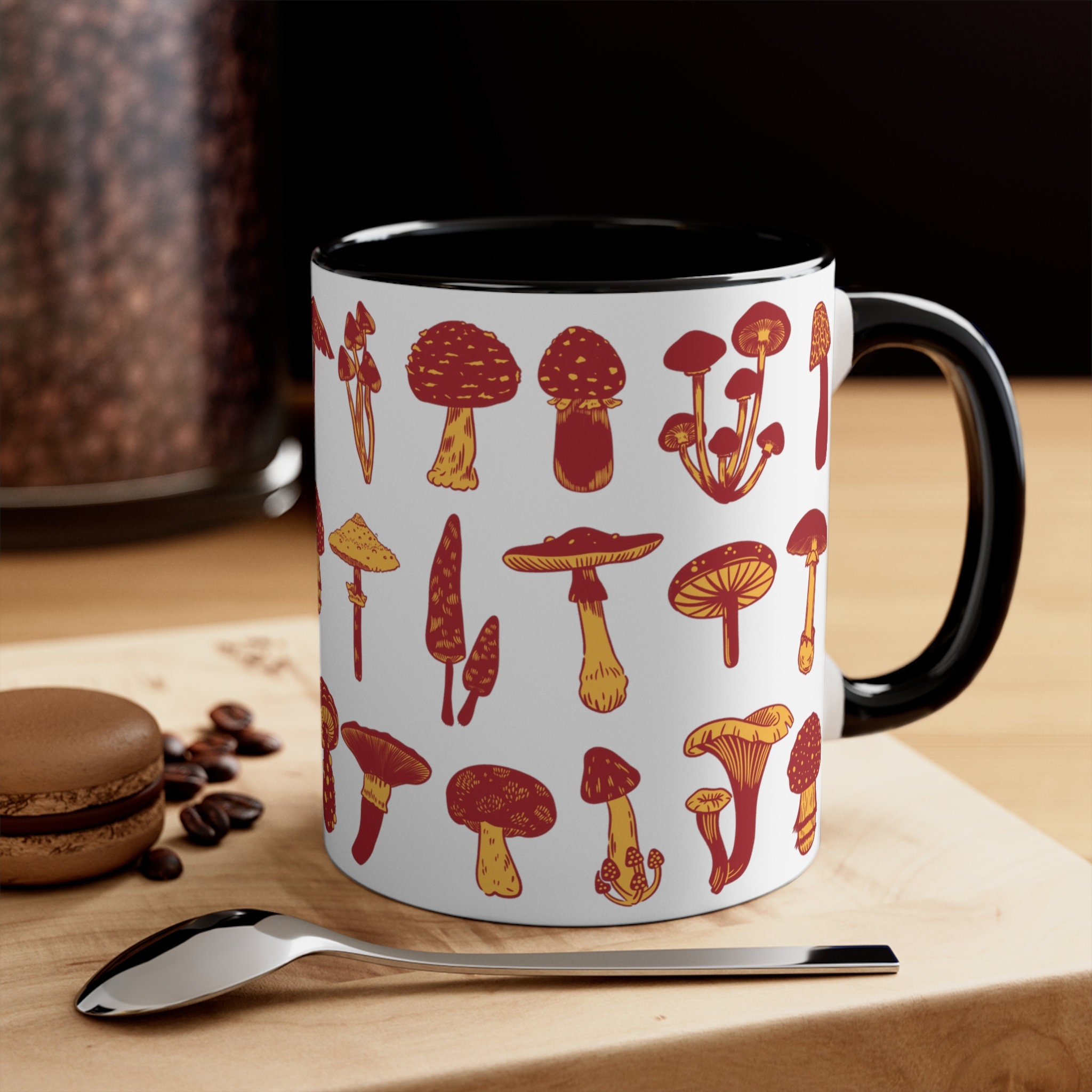 Cottagecore Peens Pattern Coffee Mugs