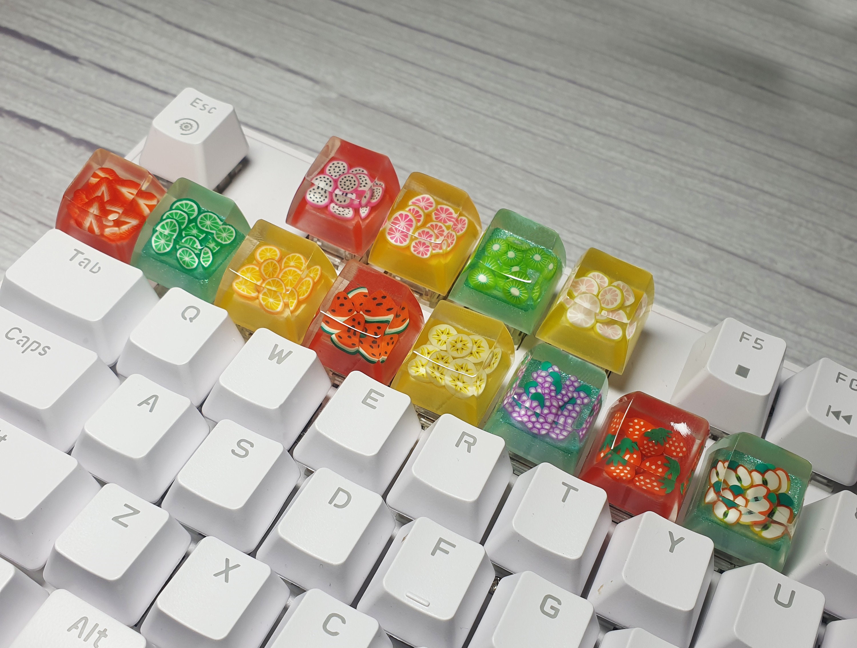 Fruit Keycaps/ Artisan Keycap/ Custom Keycaps/ SA Profile - Etsy