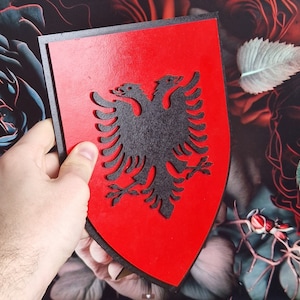 Albanian Shield, Flamuri Shqiptar, Albania Flag
