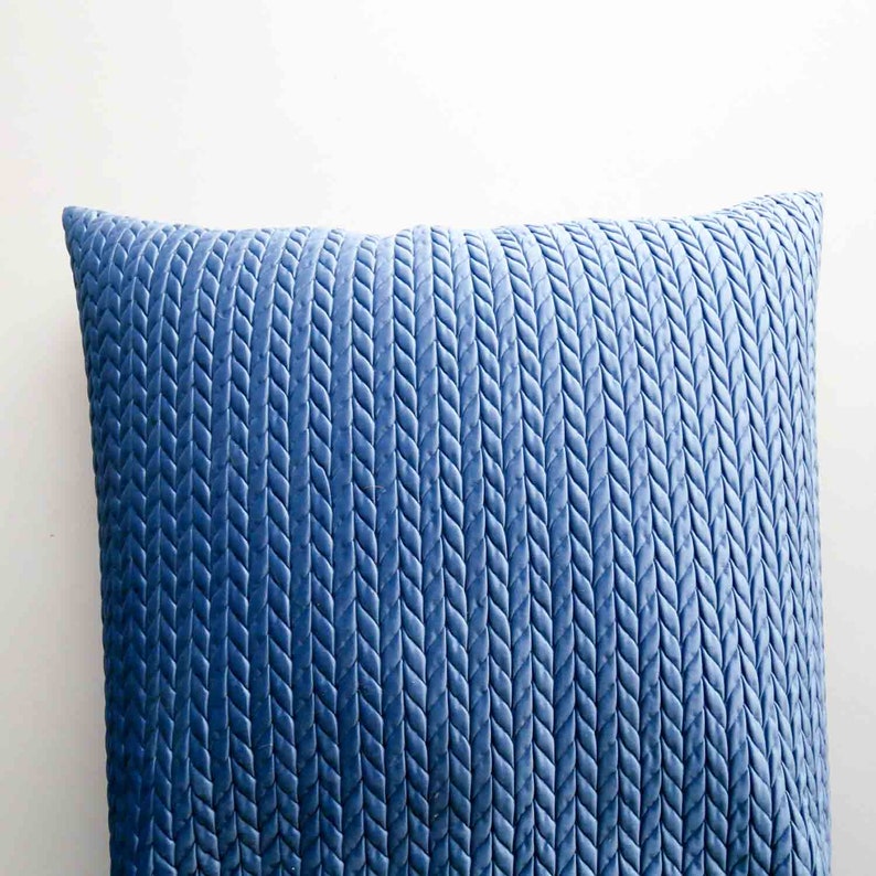 Large Bean Bag Pouf Cover Giant Velvet Pouffe Chunky Knit Etsy