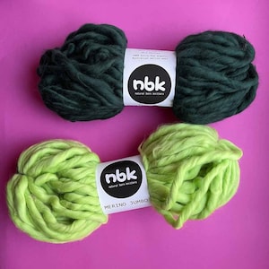 Super Chunky Garn Riesen handgesponnene Riesenwolle für kreative DIY Strickzeug Projekte dicke Pullover Cardigans Mützen 100% Merinowolle !!!