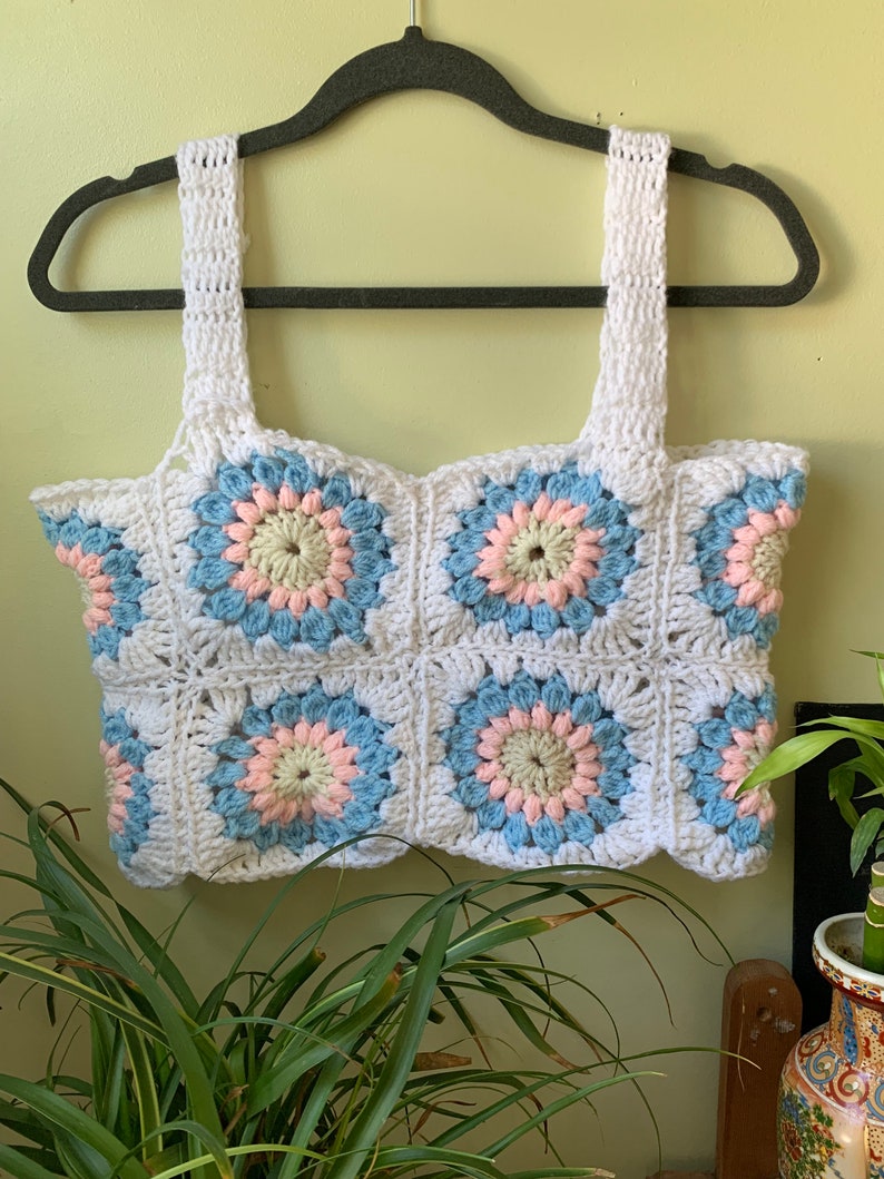 PDF CROCHET PATTERN Granny Square Top Etsy Canada