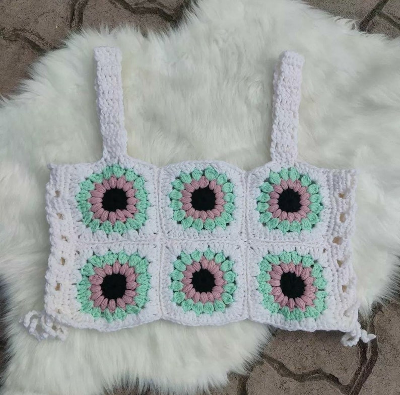PDF CROCHET PATTERN Granny Square Top Etsy Canada