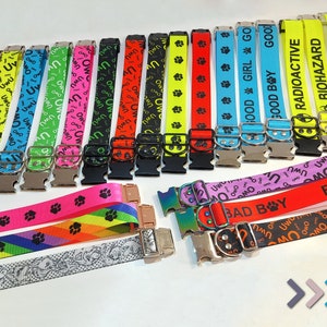 Printed collars