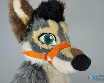 Muzzle harness with optional detachable handle