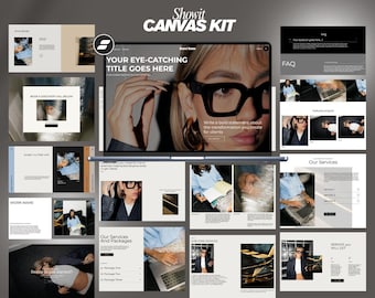 Showit Canvas Kit: 65+ canvas add-ons for website design