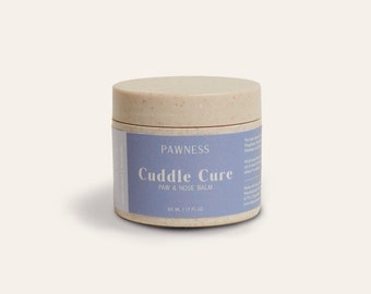 Paw & Nose Balm Cuddle Cure | Protecting and Moisturising Paw Balm | 100% Natural Paw and Nose Balm | Vegan and Cruelty Free | Palm oil Free