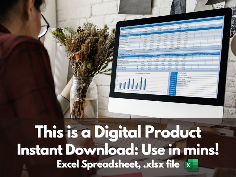 Airbnb Rental Property Comparison With ROI & Cap Rate Etsy