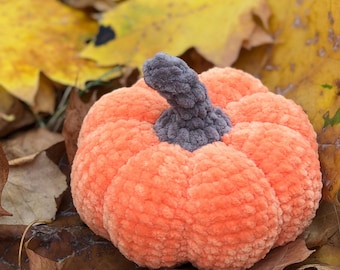 PUMPKIN 5 inches  / Crochet pumpkin PATTERN PDF (English terms) / Amigurumi pumpkin / Pumpkin crochet pattern / Amigurumi patterns