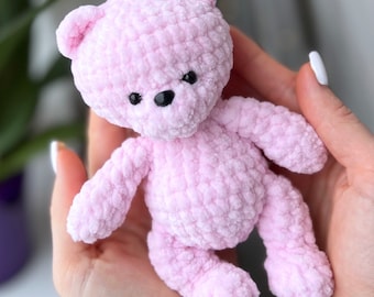 Little BEAR 6.5'' for beginners / Crochet bear PATTERN PDF (English terms) / Amigurumi bear / Bear crochet pattern / Amigurumi patterns