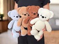 Crochet pattern bear (26 cm/10 inches) / Amigurimi Milky Teddy Bear PATTERN PDF (English terms) / Amigurimi crochet patterns / Plushies