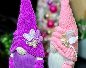 Magischer Gnom 30 cm / Häkelanleitung für einen Gnom (PDF, englische Begriffe) / Amigurumi-Gnom / Stoffgnom / Häkelanleitungen / Amigurumi-Anleitungen