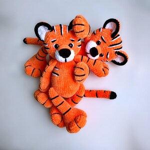 TIGER big 40cm (15.7'') / Crochet tiger PATTERN PDF (English terms) / Amigurumi tiger / Tiger crochet pattern / Amigurumi patterns