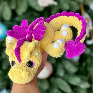 Fairy DRAGON crochet pattern (42 cm / 17 inches) / Crochet dragon PATTERN PDF (English) / Amigurumi crochet patterns / Amigurumi dragon