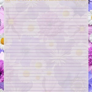 Diario digitale, Diario floreale, Per lei, Per adolescenti, Per preadolescenti, Fiori viola, In movimento, Belle note, Adesivi digitali