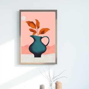 Digital Minimalist Wall Art, Digital Wall Art, Printable Wall Hanging Art Gift