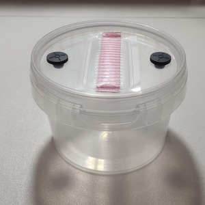 Scatola per la coltivazione di funghi / Scatola con microfiltro / Contenitori con chiusura a scatto ventilati / Contenitori per colture tissutali / 280 ml / Autoclavabile