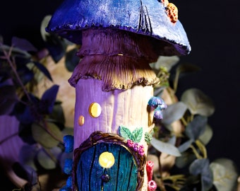 mushroom house, fairy house, mushroom house, fairy house