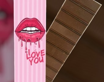 New Year Love Christmas Chocolate, Noel Gift, 300 gr. 4 pieces