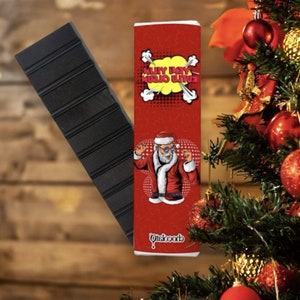 New Year Christmas Chocolate, Noel Gift, 300 gr. 4 pieces