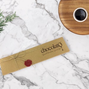 Eu te amo chocolate de Natal, presente de Noel