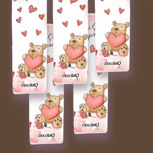 Love Chocolate, Noel Gift,10 x 100 g. (Set of 10 pieces)