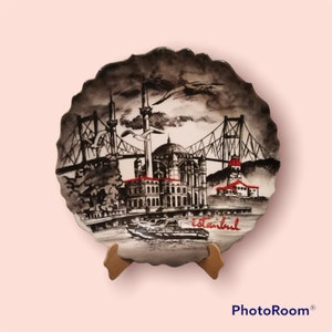 Handmade Turkish Ceramic Plate