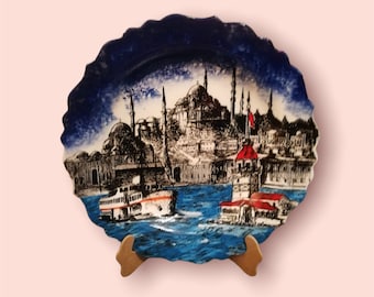 Handmade Turkish Ceramic Plate
