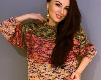 многоцветный пуловер пуловер с рисунком разноцветный пуловер джемпер с рисунком многоцветный свитер свитер с рисунком пуловеры и свитеры