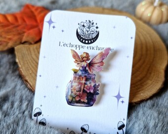 Fairy bottle pin,