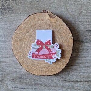 Magnetisches Lesezeichen „Christmas Pal“, Lesezubehör, originelles Lesezeichen, originelles Geschenk, Geschenkidee