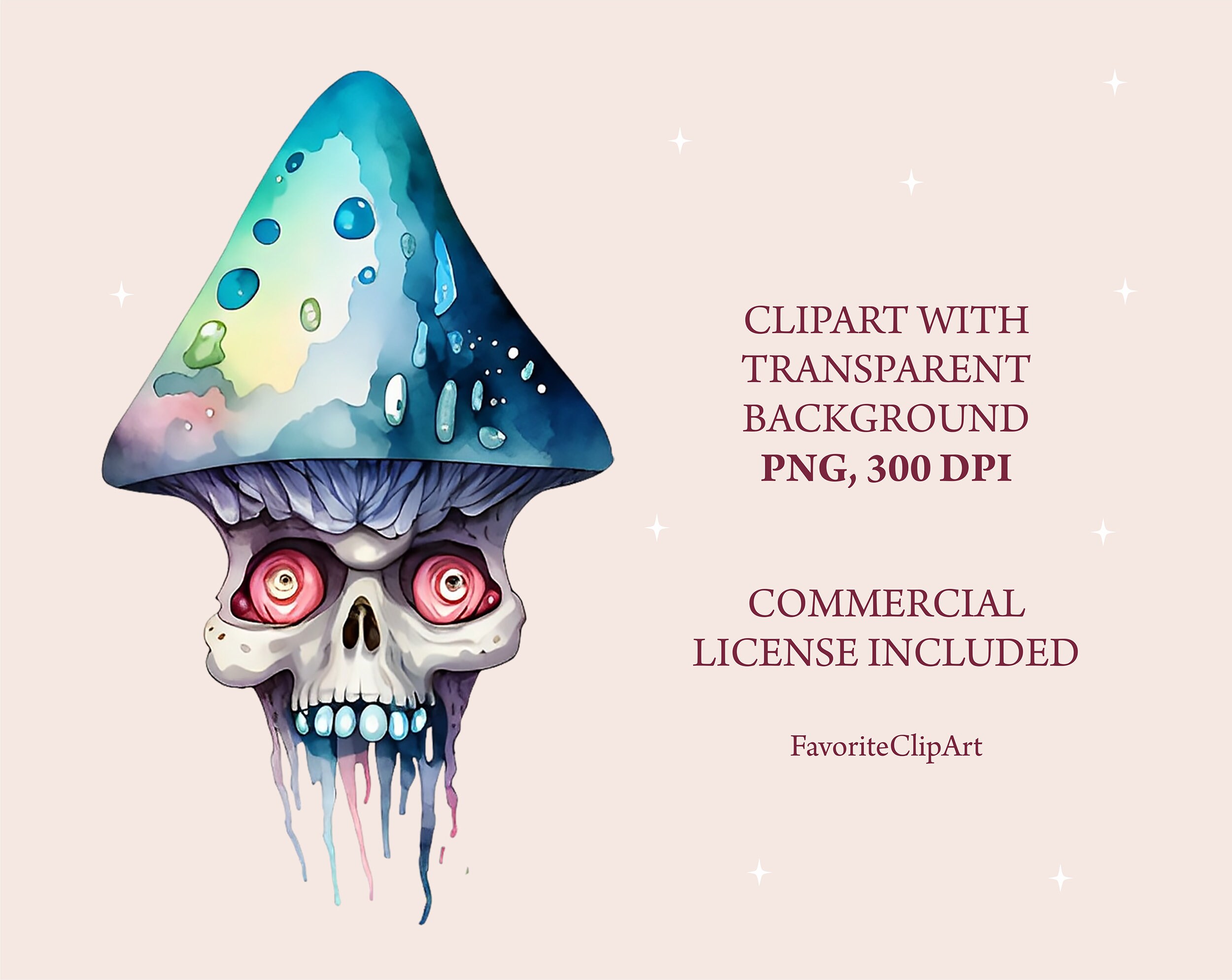 Angry Mushrooms Clipart and Cherea Clipart 46 PNG Cliparts - Etsy