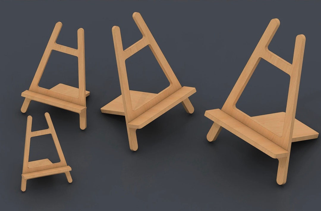 Laser Cut Easel Holder 4 Size Etsy