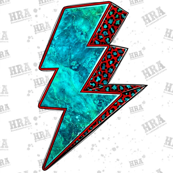 Turquoise Leopard Lightning Bolt Png Sublimation Design,Leopard Lightning Bolt, Turquoise Lightning Bolt,Lightning Bolt Png Digital Download