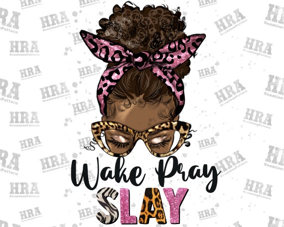Christian Black Woman Messy Bun Sweatshirt Christian Black Woman Messy Bun Sweatshirt
