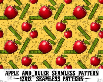 Ruler Seamless Design Png - Etsy