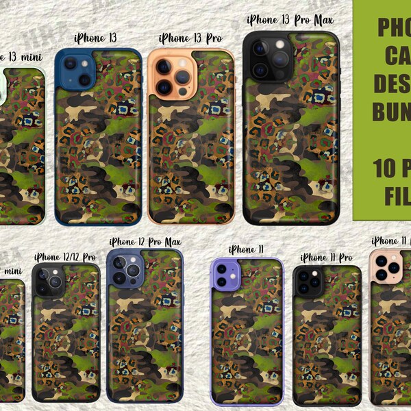 Camo Cell Phone Case Etsy